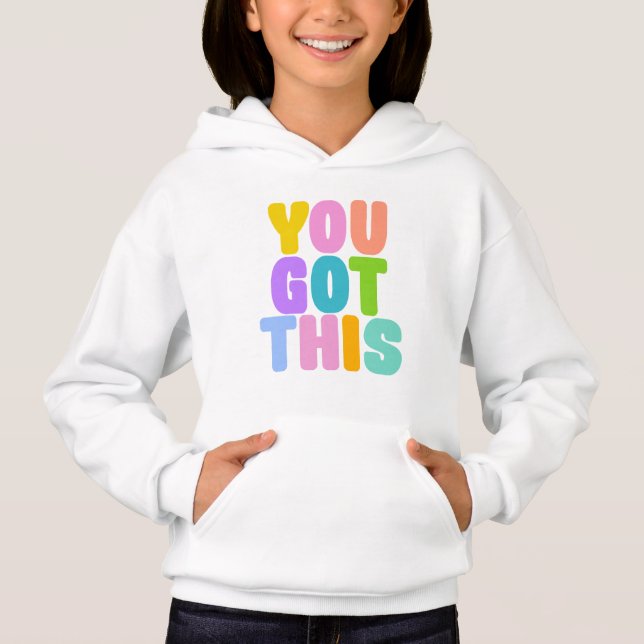 You Got This Cute Colourful Inspirational Quote (Front)