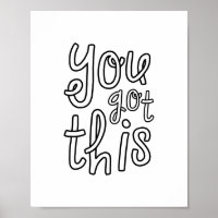 You Got This, Cute Motivational