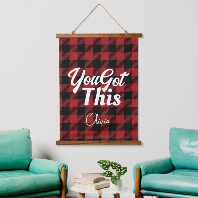 You got this hanging tapestry (Living Room)
