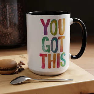 You Got This Motivational Birthday  Christmas Gift Mug