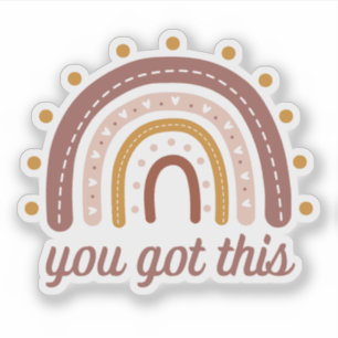 You Got This motivational die cut