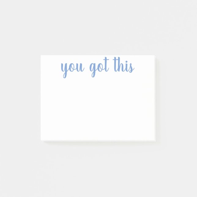 YOU GOT THIS Notes (Front)