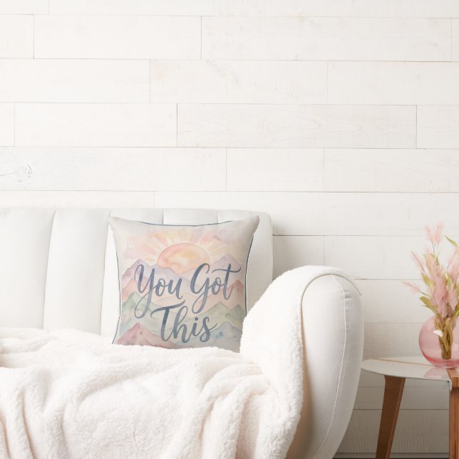You Got This Pillow Motivational Bedroom Gift (Couch)