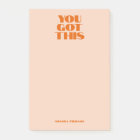 You got This Pink Red Calligraphy Notebook