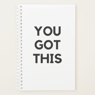 you got this planner