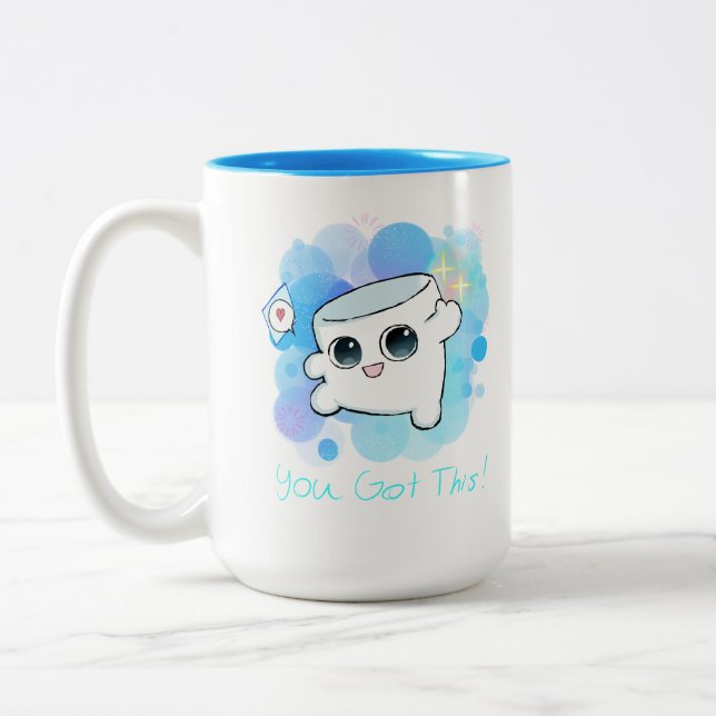 You Got This! Two-Tone Coffee Mug (Left)