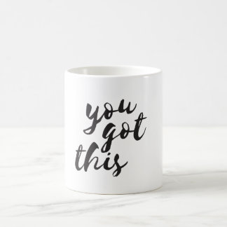 You Got This, Typographic Mug
