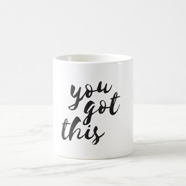 You Got This, Typographic Mug (Center)