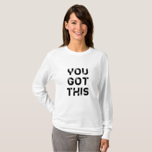You got this women's raglan t-shirt