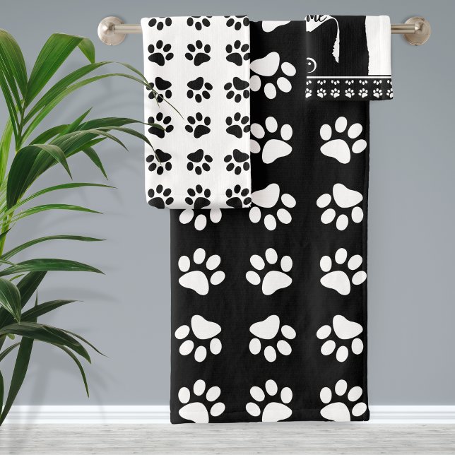 You Gotta Be Kitten Me Funny Cat Pattern Bath Towel Set (Creator Uploaded)