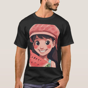 You Grow Girl! Cosmos Flower Print T-Shirt