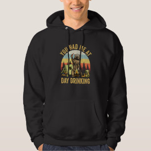 You Had Me At Day Drinking Funny Sayings Camping Q Hoodie