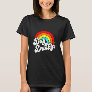 You Had Me At Day Drinking Retro Beach Summer Rain T-Shirt
