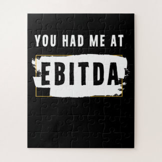 You Had Me At Ebitda Funny Costume Gift Jigsaw Puzzle