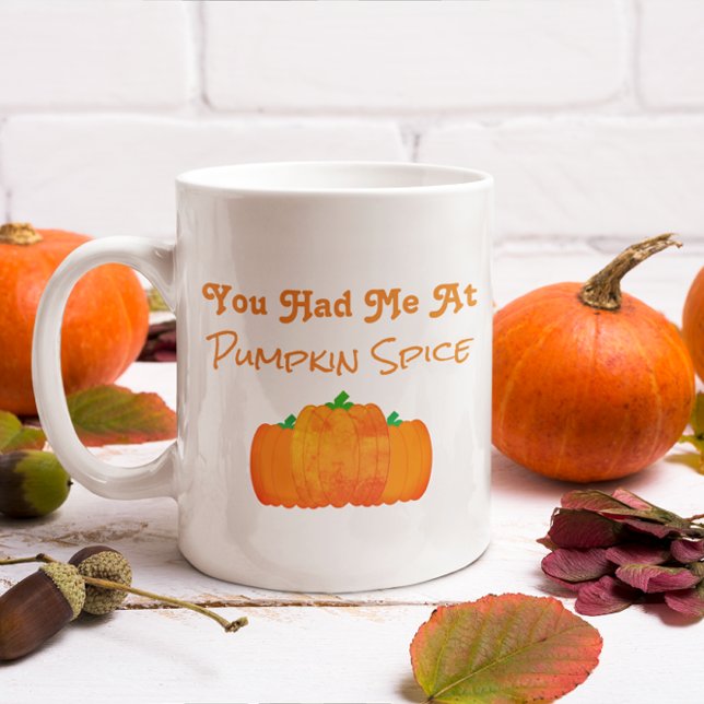 You Had Me At Pumpkin Spice Coffee Mug (Creator Uploaded)