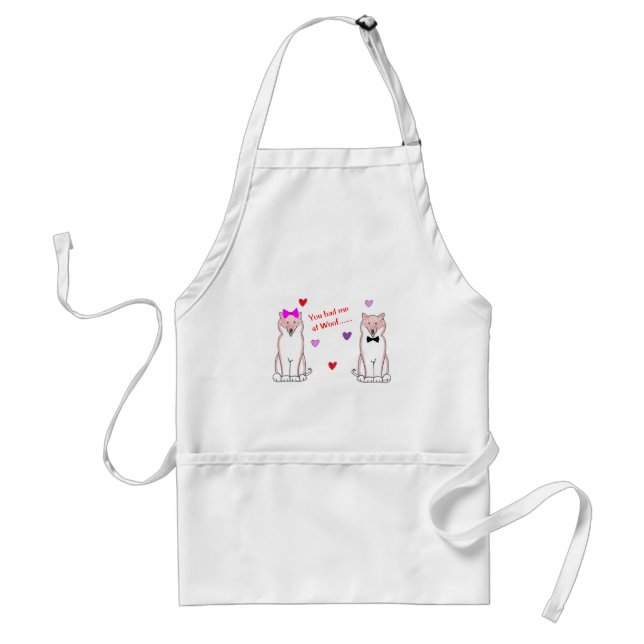 You Had Me At Woof Shiba Inu Standard Apron (Front)