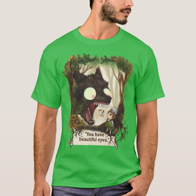 You have beautiful eyes over the garden wall T-Shirt (Front)