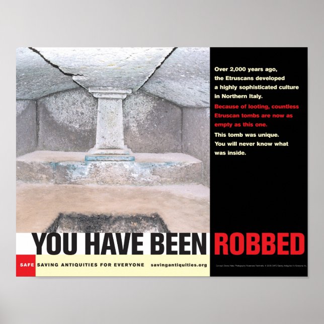 You Have Been Robbed poster (Front)