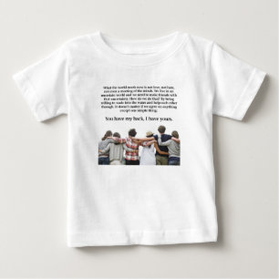 You Have My Back, I have Yours Baby T-Shirt