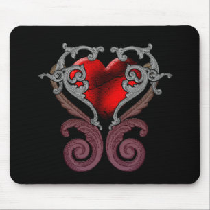 You Have My Heart (Red) Mouse Pad