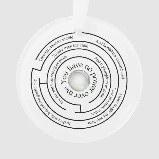 'You Have No Power Over Me' Ornament (Front)