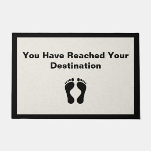 You Have Reached Your Destination Doormat