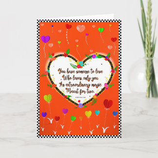 You have someone card