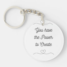 You have the Powe to Create key