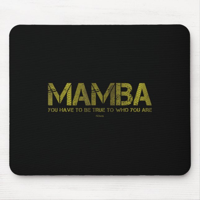 You Have To Be True To Who You Are Basketball Moti Mouse Pad (Front)