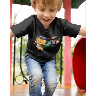 You Have Wings Just Fly Tiny Dog Inspiring Quote Toddler T-Shirt