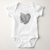 You Hold My Heart baby body suit