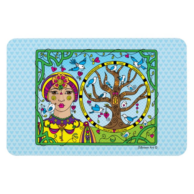 You Hold The Key_Flexible Magnet 6"x4" (Horizontal)