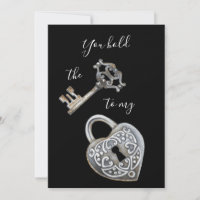 You hold the key to my heart black Valentine's