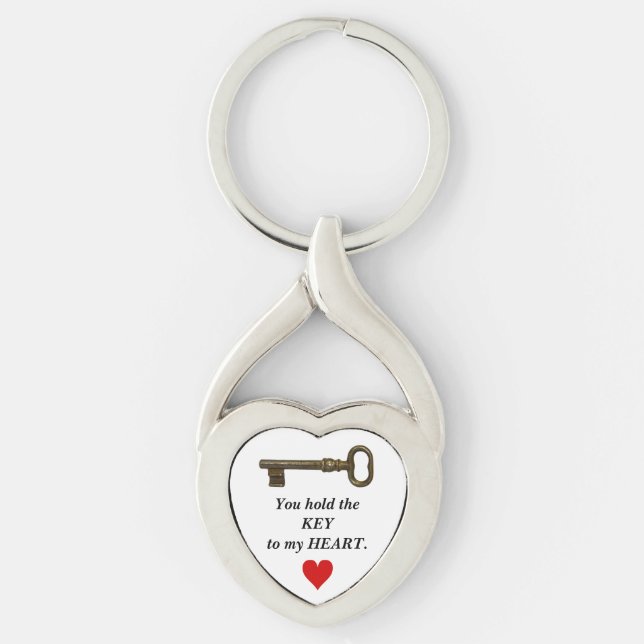 You Hold The Key To My Heart Ring (Front)