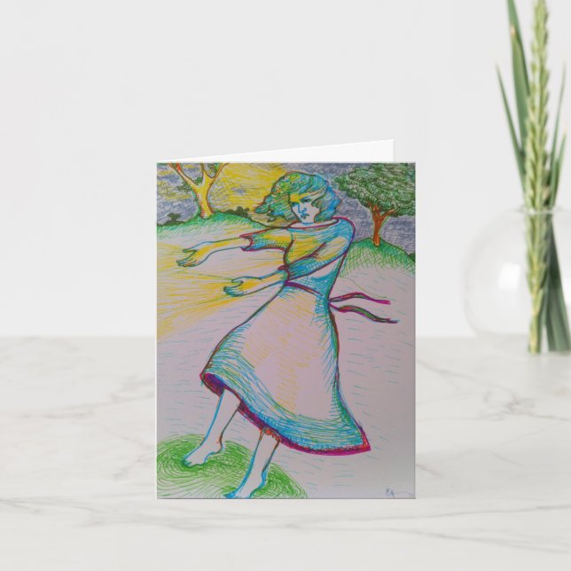 You Inspire Me (Woman) Card (Front)