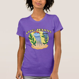 You Jelly Moustache Jellyfish T-Shirt