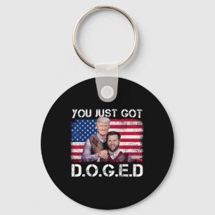 You Just Got Doged Trump Department Of Government  Key Ring