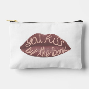 "You Kiss by the Book" R+J quote Accessory Pouch