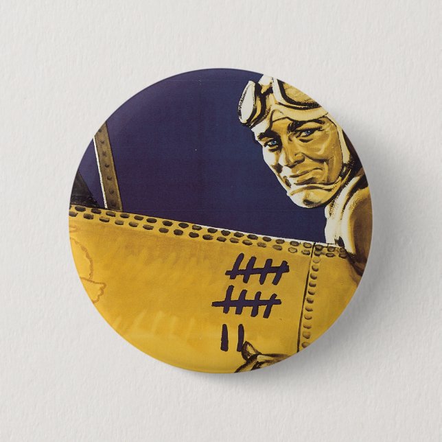 You Knock 'Em Out 6 Cm Round Badge (Front)