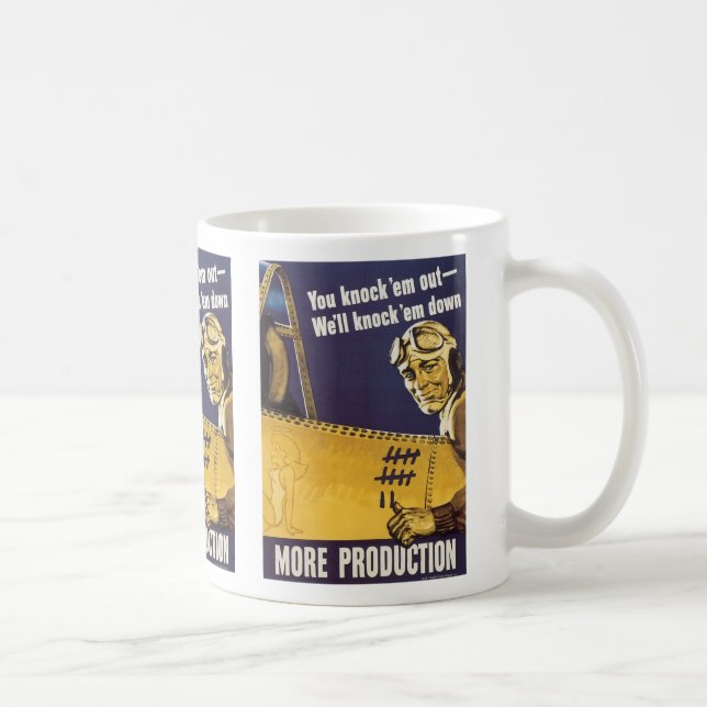 You Knock 'Em Out Coffee Mug (Right)