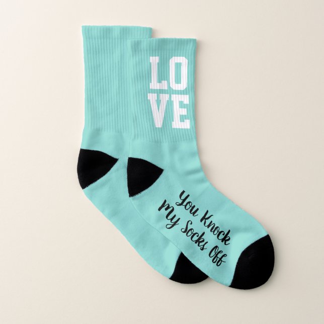 You Knock My Socks Off Groom Bridal Party Favour (Pair)