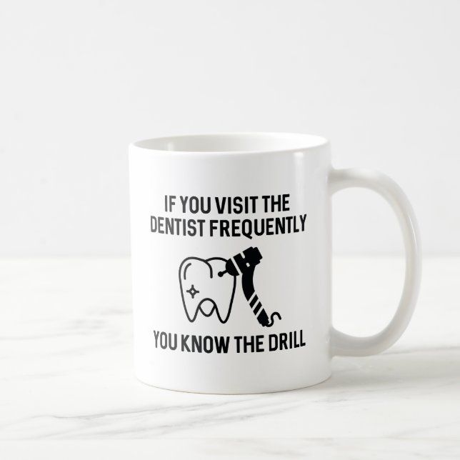 You Know The Drill Coffee Mug (Right)