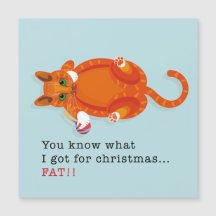 You know what I got for Christmas...FAT!!