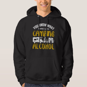 You Know What Rhymes With Camping Alcohol Rv Car B Hoodie