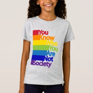 You Know Who You Are Not Society T-Shirt