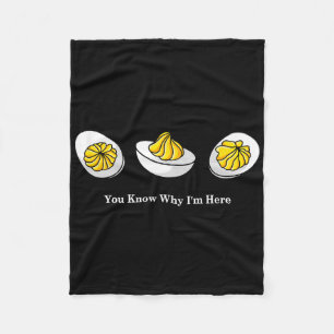 You Know Why I'm Here2  Fleece Blanket