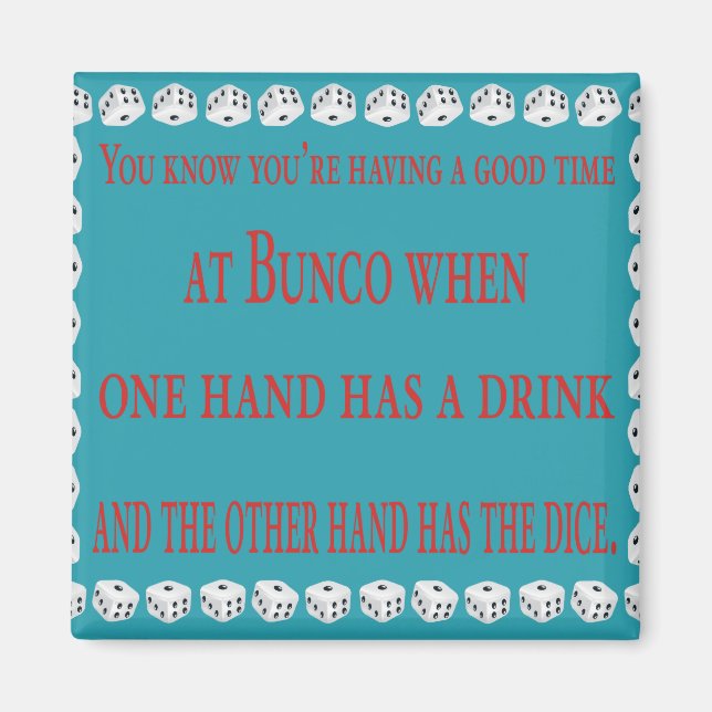 you know you're having a good time magnet (Front)