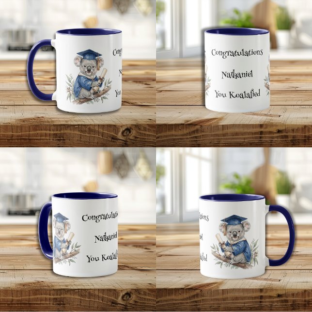 You Koalafied Koala Graduation Mug (Creator Uploaded)