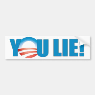 You Lie! Bumper Sticker