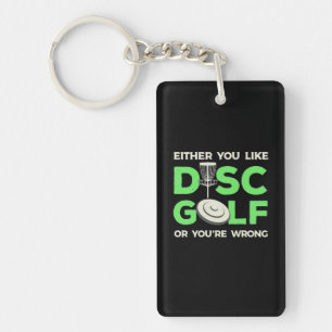 You Like Disc Golf Key Ring